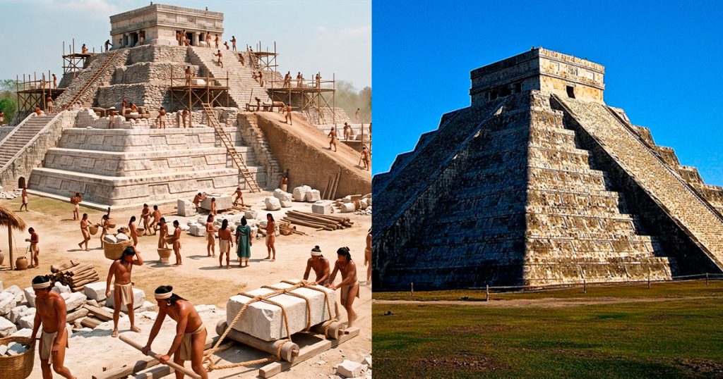 ¿Cómo construyeron la pirámide de Chichen Itzá?