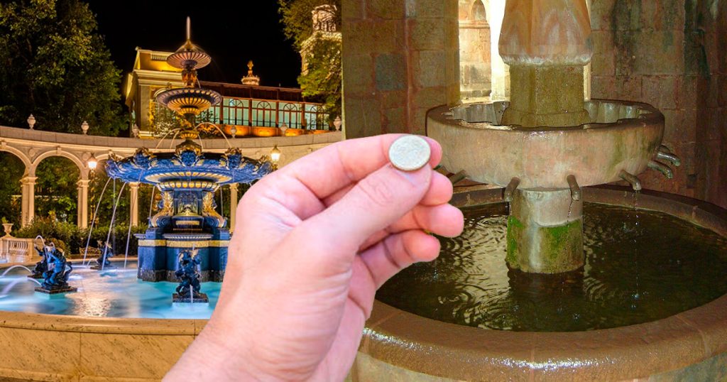 ¿De dónde salió la costumbre a arrojar monedas a las fuentes de agua y pedir un deseo?
